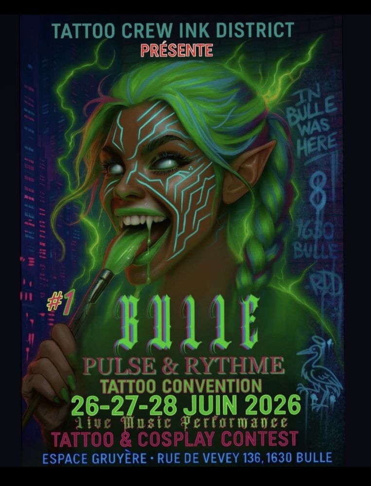 Tatoo Crew Ink District - Bulle